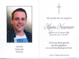 Neururer Mario, 1986 - 2017