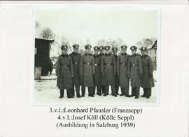 2. Weltkrieg - Ausbildung in Salzburg