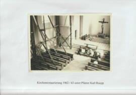 Renovierung der Pfarrkirche Roppen 1962-1963