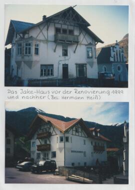 Das Jake-Haus vor und nach der Renovierung