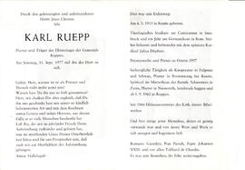 Ruepp Karl Pfarrer; 1913 - 1977 - 2