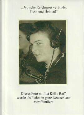 Plakat mit Ida Köll/Raffl