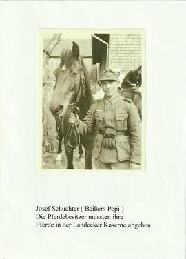 2. Weltkrieg Josef Schuchter (Beißers Pepi)