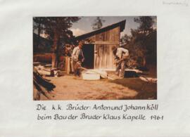 Bau der Bruder Klaus Kapelle