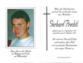 Prechtl Gerhard, 1980 - 1998