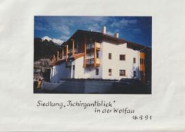 Siedlung "Tschirgantblick" in der Wolfau