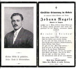 Nagele Johann 1901 - 1938