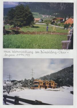 Neue Wohnsiedlung am Büschlang - Oberängern