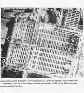 Luftaufnahme Auschwitz - Birkenau