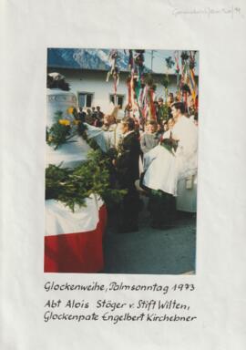 Glockenweihe Palmsonntag 1973