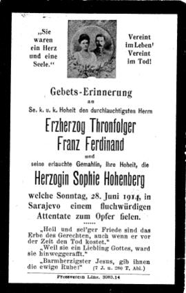 Herzogin Sophie Hohenberg, 1914