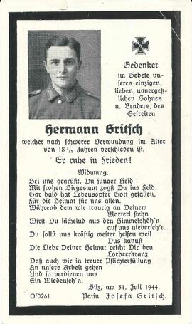 Gritsch Hermann, 1944