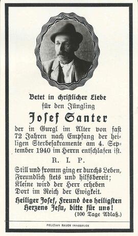Santer Josef, 1940