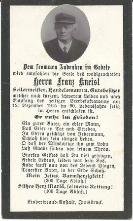 Kneisl Franz, 1915