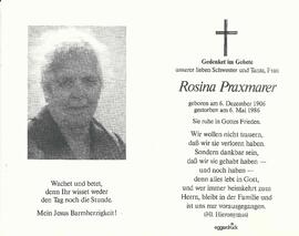 Praxmarer Rosina, 1986
