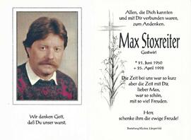 Stoxreiter Max, 1998