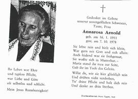 Arnold Annarosa, 1978