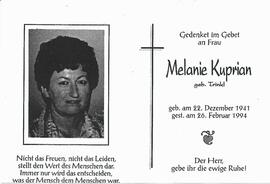 Kuprian Melanie, geb. Trinkl, 1994