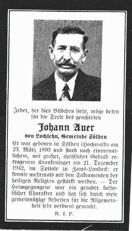 Auer Johann, 1942