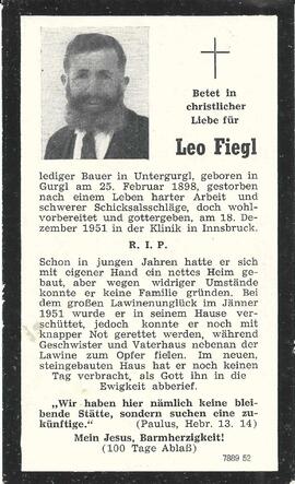 Fiegl Leo, 1951