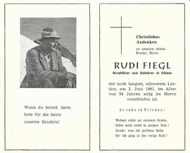 Fiegl Rudi, 1961
