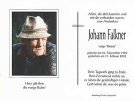 Falkner Johann, 2003