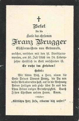 Brugger Franz, 1895