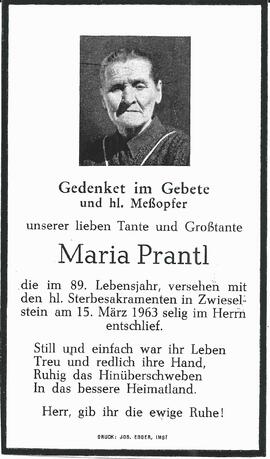 Prantl Maria, 1963