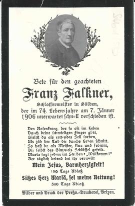 Falkner Franz, 1906