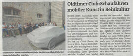 Oldtimer Club: Schaufahren mobiler Kunst in Reinkultur
