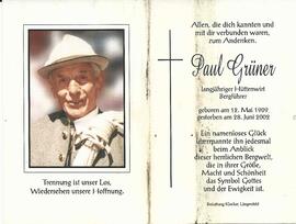 Grüner Paul, 2002