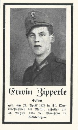 Zipperle Erwin, 1944