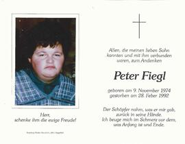 Fiegl Peter, 1992