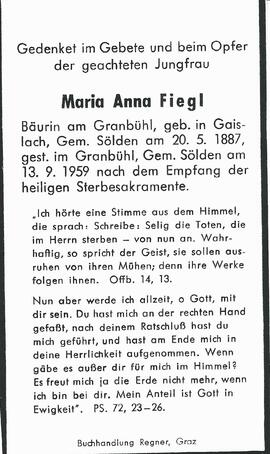 Fiegl Maria Anna, 1959