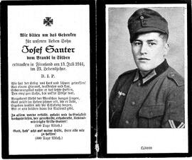 Santer Josef, 1944