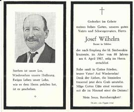 Wilhelm Josef, 1967