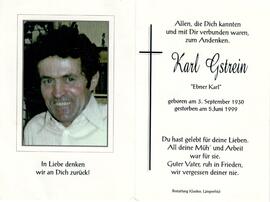 Gstrein Karl, 1999