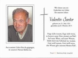Santer Valentin, 2014
