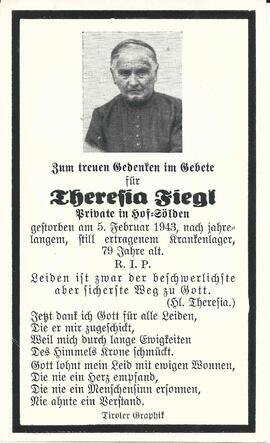 Fiegl Theresia, 1943
