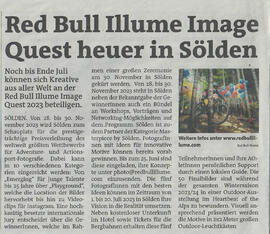 Red Bull Illume Image Quest heuer in Sölden