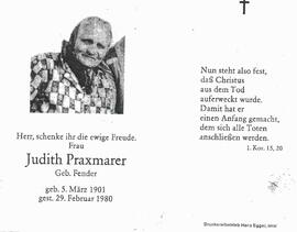 Praxmarer Judith, geb. Fender, 1980