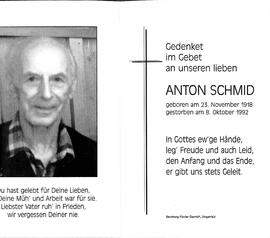 Schmid Anton, 1992