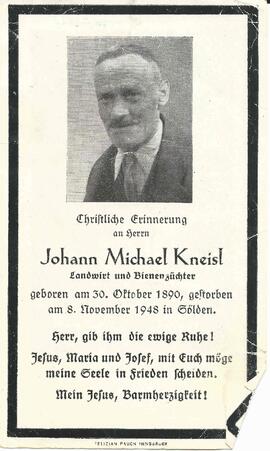 Kneisl Johann Michael, 1948