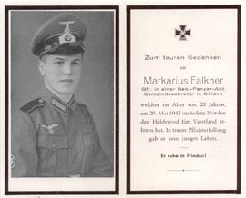 Falkner Markarius, 1942