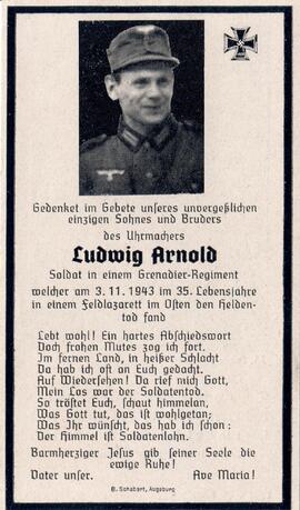 Arnold Ludwig, 1943