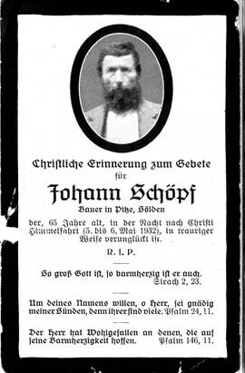 Schöpf Johann,1932