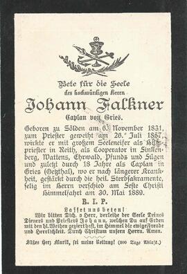 Falkner Johann, 1889