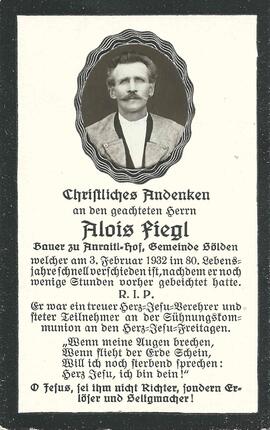 Fiegl Alois, 1932