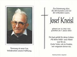 Kneisl Josef, 2003