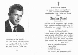 Riml Stefan, 1969